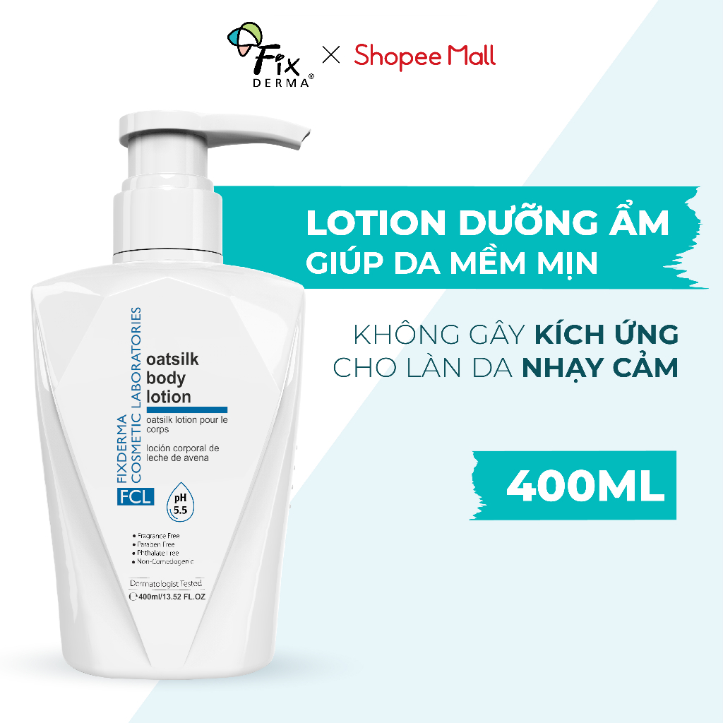 Sữa Dưỡng Thể FCL Oat Silk Body Lotion Giúp Dưỡng Ẩm, Dành Cho Da Khô ...