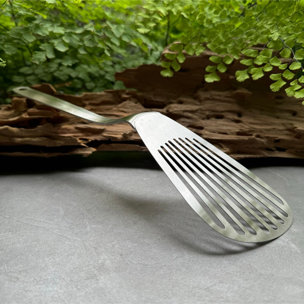 Xẻng Lật KINSGEM by Chockmen Inox 18/10 Xẻng Muôi Muỗng Lật Cá Trứng Rán Thịt Đa Năng Nhà Bếp