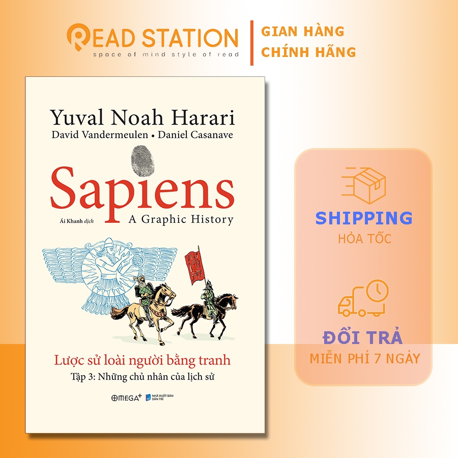 Sách: Sapiens: Lược sử loài người bằng tranh tập 3 | Shopee Việt Nam