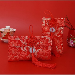 [HÓT] Bao Lì Xì Gấm Tết 2026 - Bao Lì Xì Vải Gấm Cao Cấp , Bao Nạp Tài Mùa Cưới Vải Nhung nhiều hoa văn