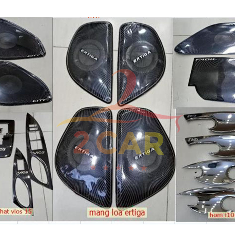 Ốp Tapli, màng loa Xe Suzuki ERTIGA 2018 - 2023, 2024, 2025, Hàng TiTan Cao Cấp