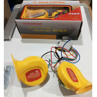 Bộ Còi ngân Huazheng 12v và 24v.