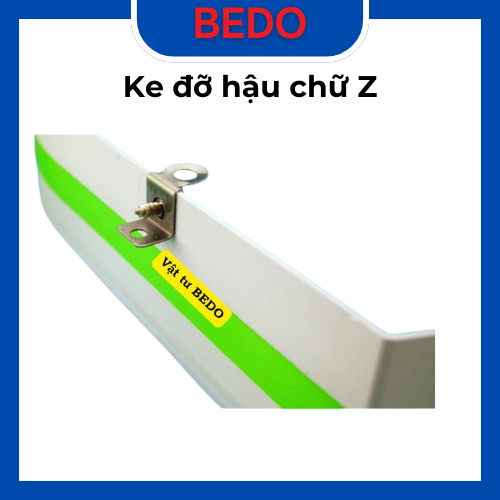 [TÚI 1000C] Ke góc vuông 90 độ BEDO - Phụ kiện đỡ hậu chữ 7mm và tai vít chân chữ nổi quảng cáo chuyên dụng