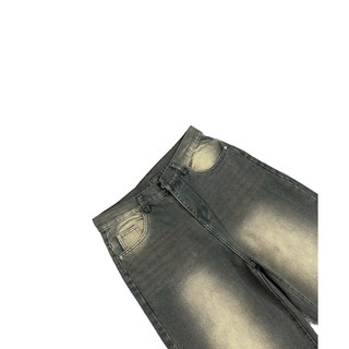 Quần Jeans Ống Rộng Nam Nữ - Màu Wash Trẻ Trung - Thời Trang Unisex