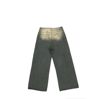Quần Jeans Ống Rộng Nam Nữ - Màu Wash Trẻ Trung - Thời Trang Unisex