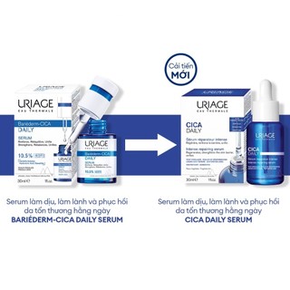 Serum làm dịu, làm lành và phục hồi da tổn thương hằng ngày URIAGE BARIÉDERM-CICA DAILY SERUM 30ml