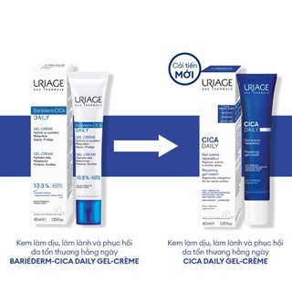Kem làm dịu và phục hồi da tổn thương hằng ngày URIAGE BARIÉDERM-CICA DAILY GEL-CREAM 40ml