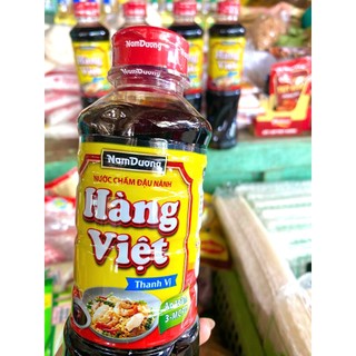 Nước tương Hàng Việt - Nước tương Nam Dương - chai 500mL