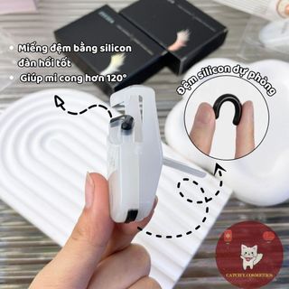 [ZEESEA] Kẹp Mi Nhựa ZEESEA Góc Rộng Làm Cong Mi Dành cho người mới bắt đầu Portable Eyelash Curler