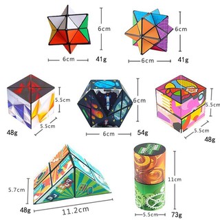 Đồ Chơi Khối Rubik 3D Khối Lập Phương Ma Thuật Thay Đổi Hình Dạng Độc Đáo Tăng Trí Sáng Tạo Cho Trẻ 89058