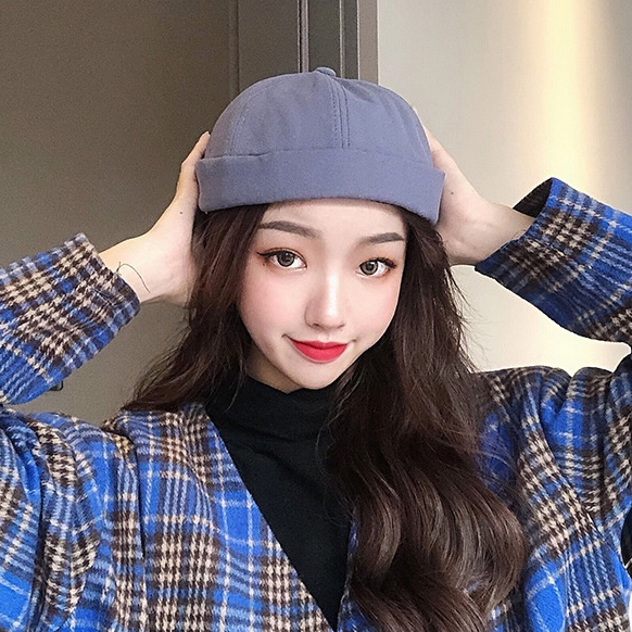 Mũ Không Lưỡi Miki Hat, Mũ Nồi, Mũ Dưa Hấu Phong Cách Ulzzang Đường Phố Hàn Quốc Horizon