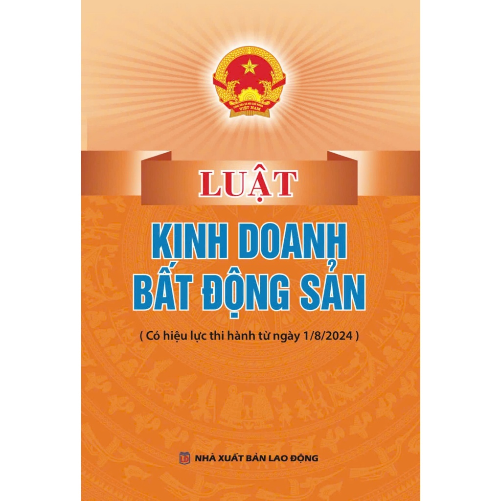 Sách - Combo 3 cuốn Luật đất đai + Luật nhà ở + Luật kinh doanh bất động sản (LĐ)