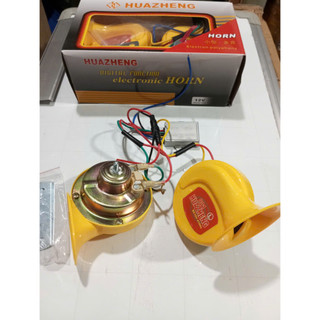 Bộ Còi ngân ô tô xe máy 12V 24V HUAZHENG.