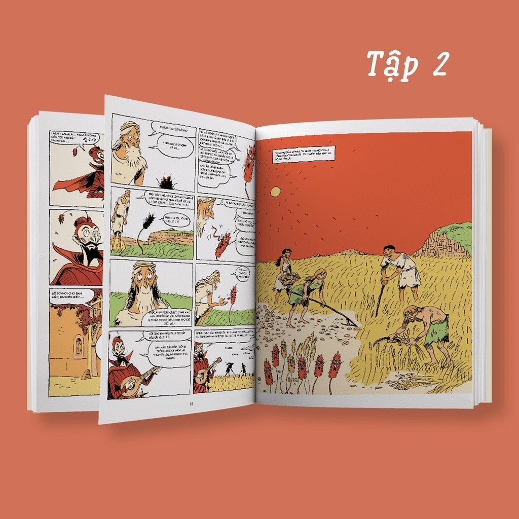 Sách - Sapiens: Lược Sử Loài Người Bằng Tranh – Bộ 3 Tập Truyện