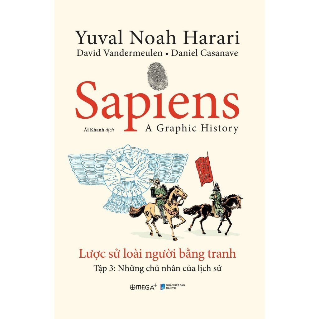 Sách - Sapiens: Lược Sử Loài Người Bằng Tranh – Bộ 3 Tập Truyện