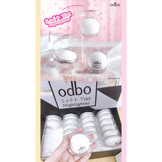 [Y268] Phấn Bắt Sáng / Highlight ODBO - Phấn Nhũ Sáng, Mịn, Ngọc Trai - ODBO Soft Tint Highlighter