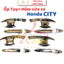 Ốp tay nắm, hõm cửa xe Honda City 2015 - 2020, 2021 - 2026 MẠ crom cao cấp