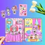 Ngôi nhà 3 cô bé đáng yêu Melody, Kuromi, Cinamoroll Đồ chơi giấy ngôi nhà búp bê của cô gái ngôi sao