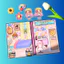 Ngôi nhà cô bé tóc xoăn trong thế giới Avatar World - Búp bê giấy Avatar World