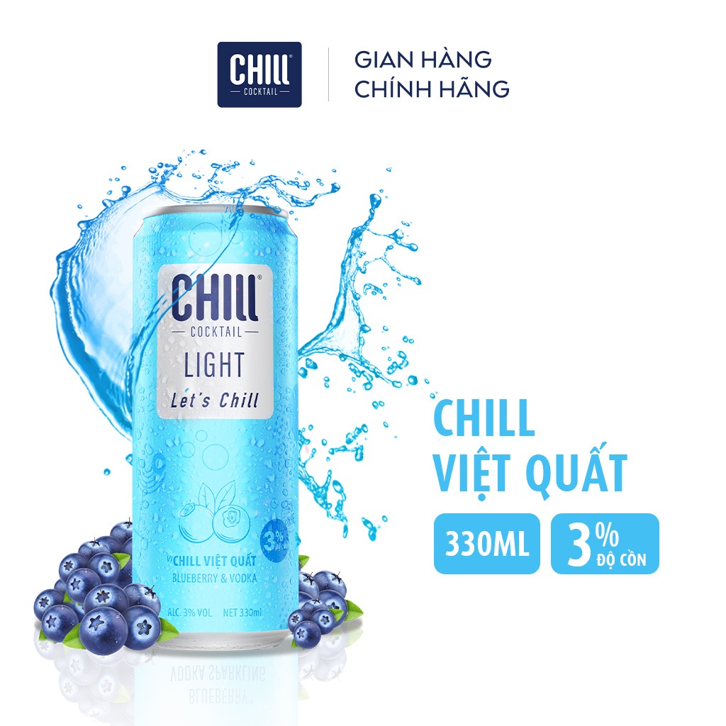 Ảnh Combo 2 thùng 6 lon Chill Cocktail mix vị 330ml/lon 1