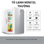 Tủ lạnh đựng mỹ phẩm mini 20L và 12L bảo quản mỹ phẩm, nước uống - Tủ lạnh để ô tô, phòng ngủ — ảnh 4