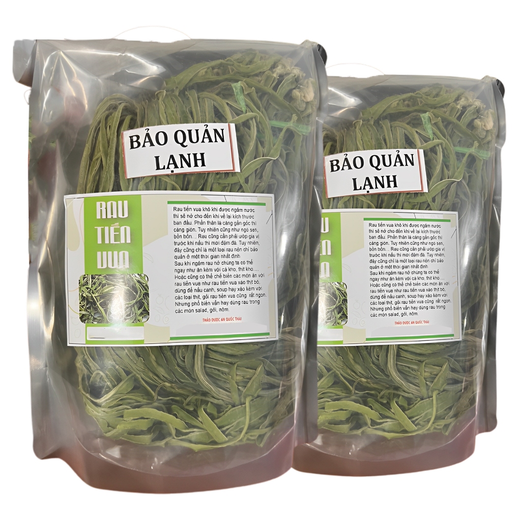 500g Rau Tiến Vua Khô (Non, Xanh Mướt, Siêu Giòn) Rau Cung Đình Trộn ...