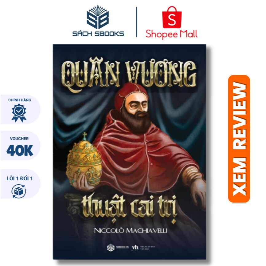 Sách - Quân Vương (Thuật Cai Trị) - Sbooks Store