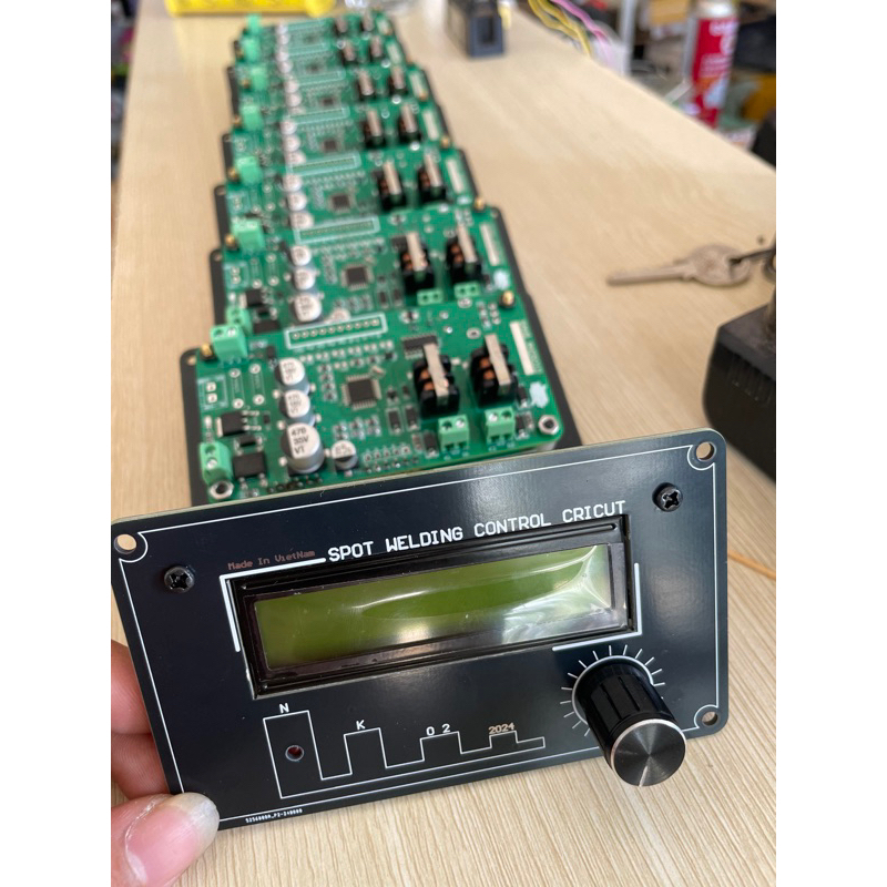 Mạch Timer Hàn Cell Pin Xung Kép Bản SCR Timer Nhớ 5 CT Hàn | Shopee ...