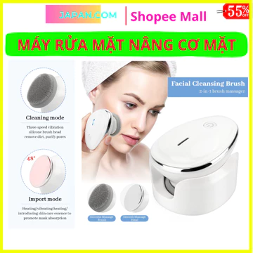 Máy rửa mặt 4 trong 1,máy rửa mặt điện tử đẩy tinh chất nâng cơ mặt kiêm máy massage mặt ,máy massage mặt bảo hành 12 th