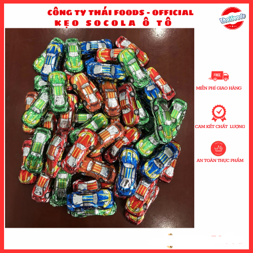 Socola Ô Tô My car Thái Foods lọ 80v date mơi/ hình ngộ nghĩnh