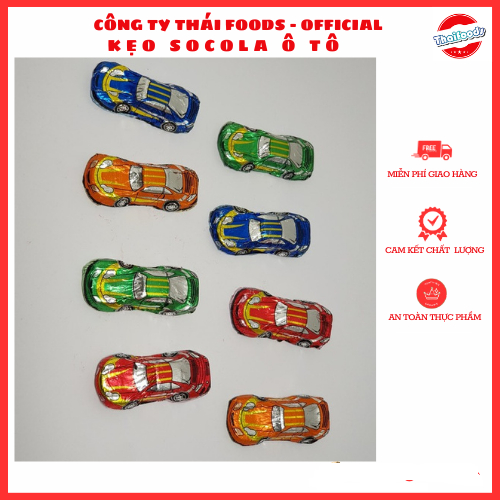 Socola Ô Tô My car Thái Foods lọ 80v date mơi/ hình ngộ nghĩnh