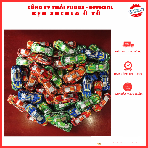 Socola Ô Tô My car Thái Foods lọ 80v date mơi/ hình ngộ nghĩnh
