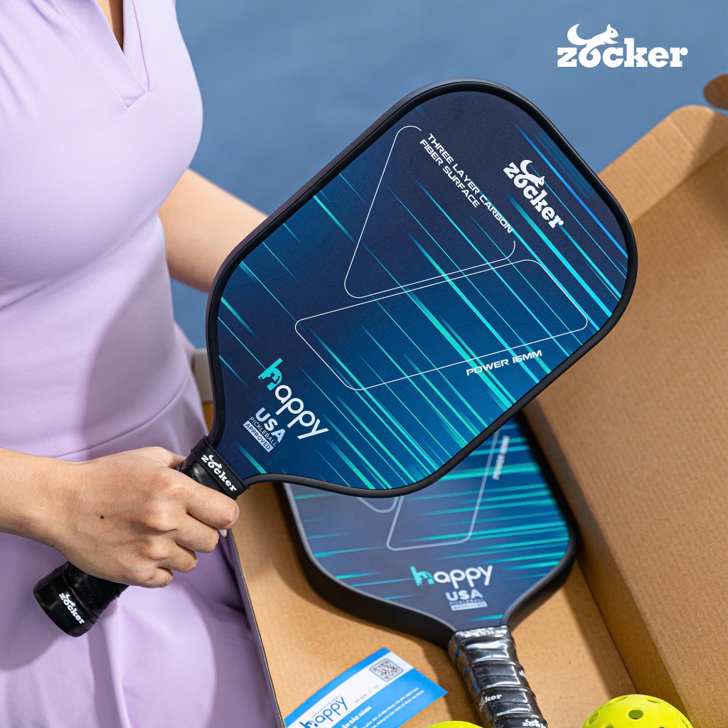 Vợt Pickleball Zocker Happy HP1 Standard - Hàng chính hãng | Shopee ...