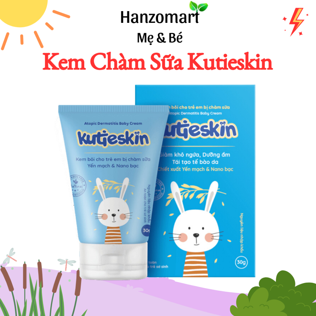 Kem bôi cho trẻ em bị chàm sữa - Kutieskin
