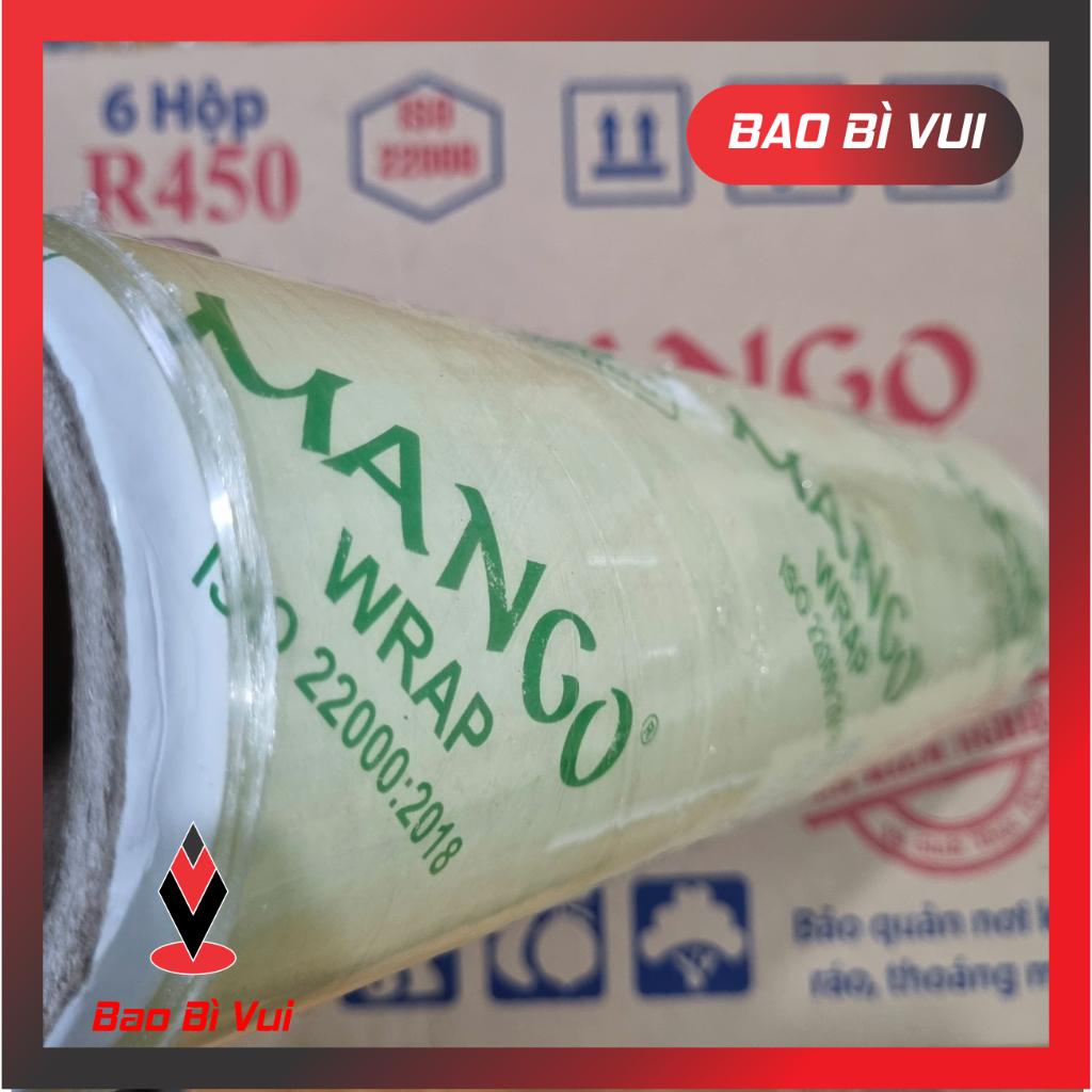 Màng bọc thực phẩm PVC 450 x 30cm - BAO BÌ VUI