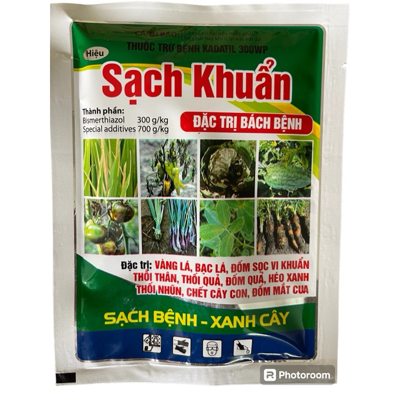 Đặc trị vi khuẩn lúa, rau màu, hoa, cây ăn quả - héo xanh, đốm sọc, tóp ...