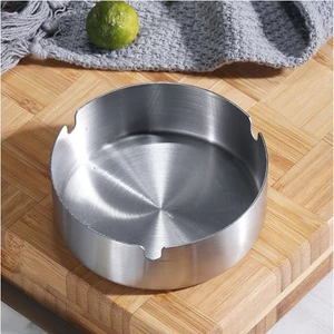 Gạt. tàn. inox nguyên khối - Kích thước: 8cm x 3cm - GTT008e