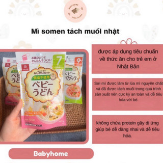Mì SOMEN - UDON - SPAGHETTI Hakubaku Nhật - Cho bé 5m+