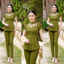 TH39- SÉT ĐỒ BỘ THUN XỐP, ÁO CỔ TÀU , QUẦN DÀI ỐNG ÔM