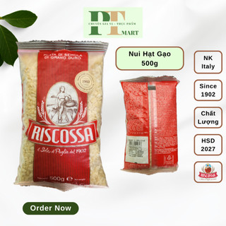 HSD.2027 Nui Nhập Khẩu Ý Riscossa since 1902. Nui sò / Nui gạo / Mì Spaghetti / Nui Ống -->