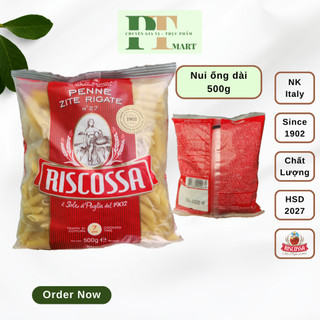 HSD.2027 Nui Nhập Khẩu Ý Riscossa since 1902. Nui sò / Nui gạo / Mì Spaghetti / Nui Ống -->