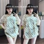 ÁO THUN COTTON 2 CHIỀU ĐỊNH LƯỢNG 230 GSM FREESIZE <70KG IN FULL ( a ) top cổ tròn