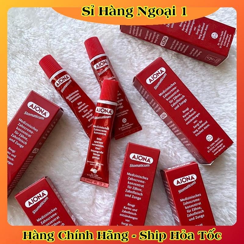 [DATE MỚI] KEM ĐÁNH RĂNG AJONA TUÝP 25ML LOẠI BỎ CAO RĂNG CỦA ĐỨC