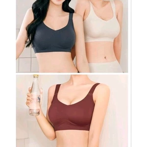 Áo ngực su đệm dày push up ko gọng Relaxism* bigsize - dư xịn
