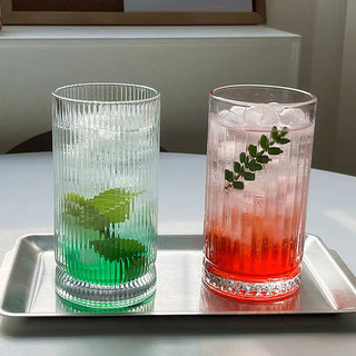 Bộ 6 Ly thủy tinh hiball cao, cốc thủy tinh chịu nhiệt phù hợp uống soda, nước ép, đồ uống có cồn