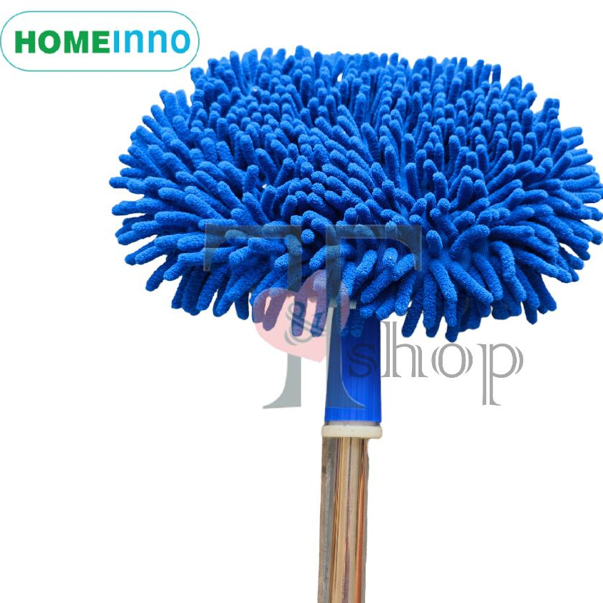 Cây Lau Ô Tô, Rửa Xe Hơi, Lau Tường, Lau Trần Nhà Homeinno Cán Dài 1m4/2m/3m/4m/5m/6m