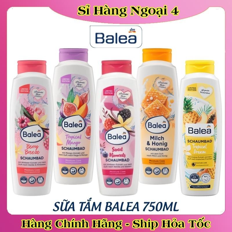 Sữa tắm tạo bọt BALEA SCHAUMBAD 750ML - LIMITED EDITION