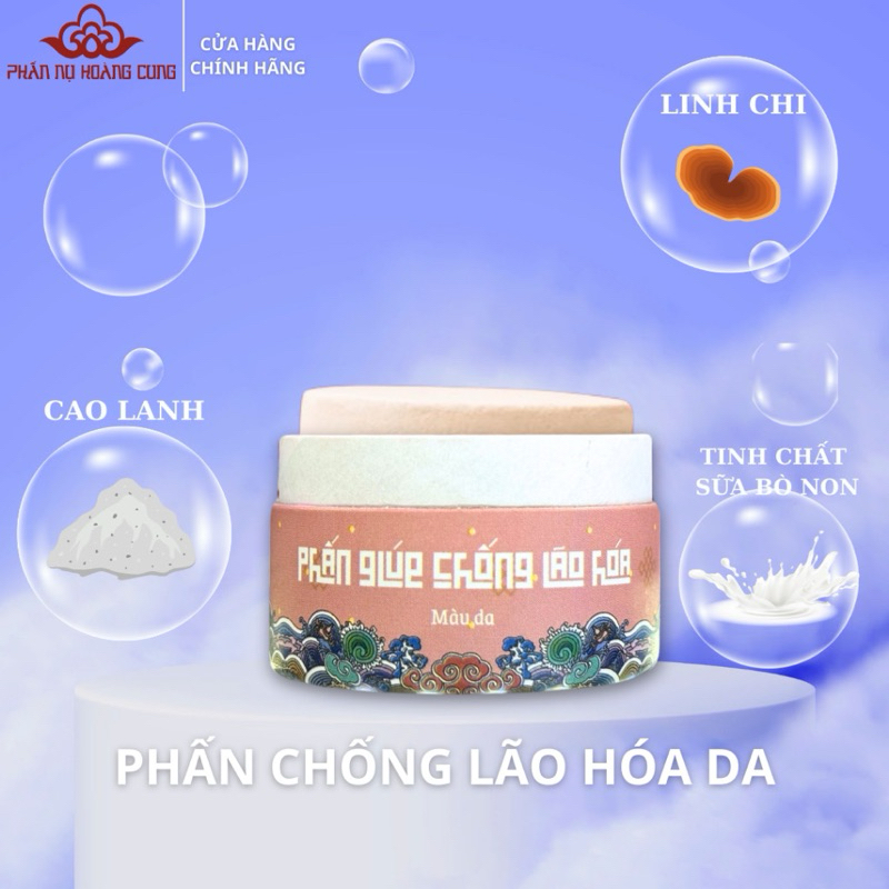 Ảnh Phấn Nụ Chống Lão Hoá Phấn Nụ Hoàng Cung tông trắng/tông da 25g 3
