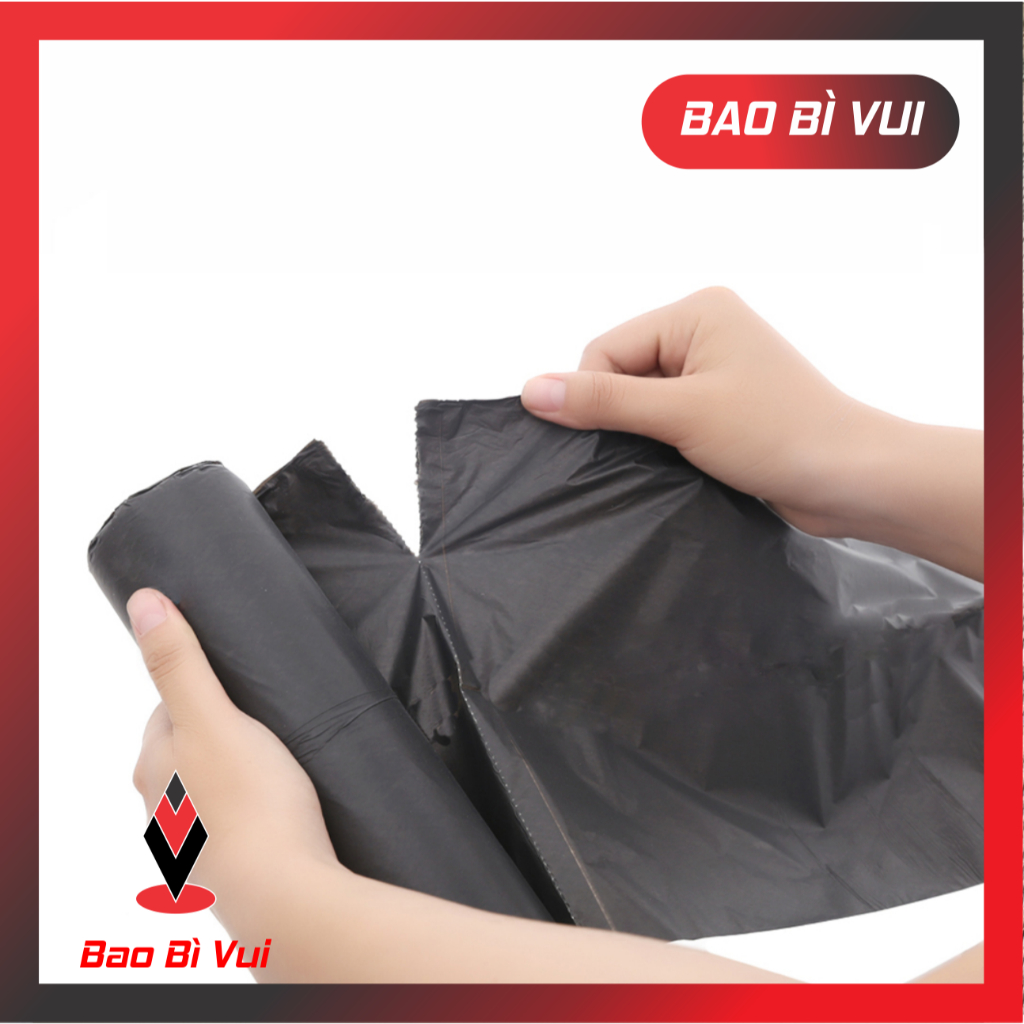 Túi rác dai chắc [15 cuộn] - BAO BÌ VUI