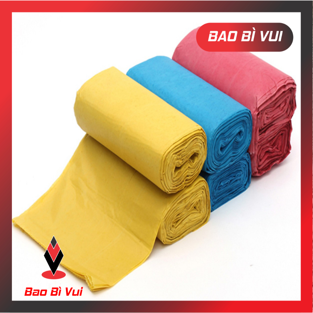 Túi rác  [3 cuộn] giá rẻ - BAO BÌ VUI